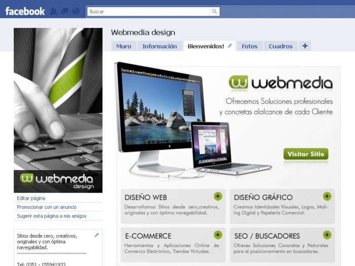 Nuevos Cambios en páginas de Facebook